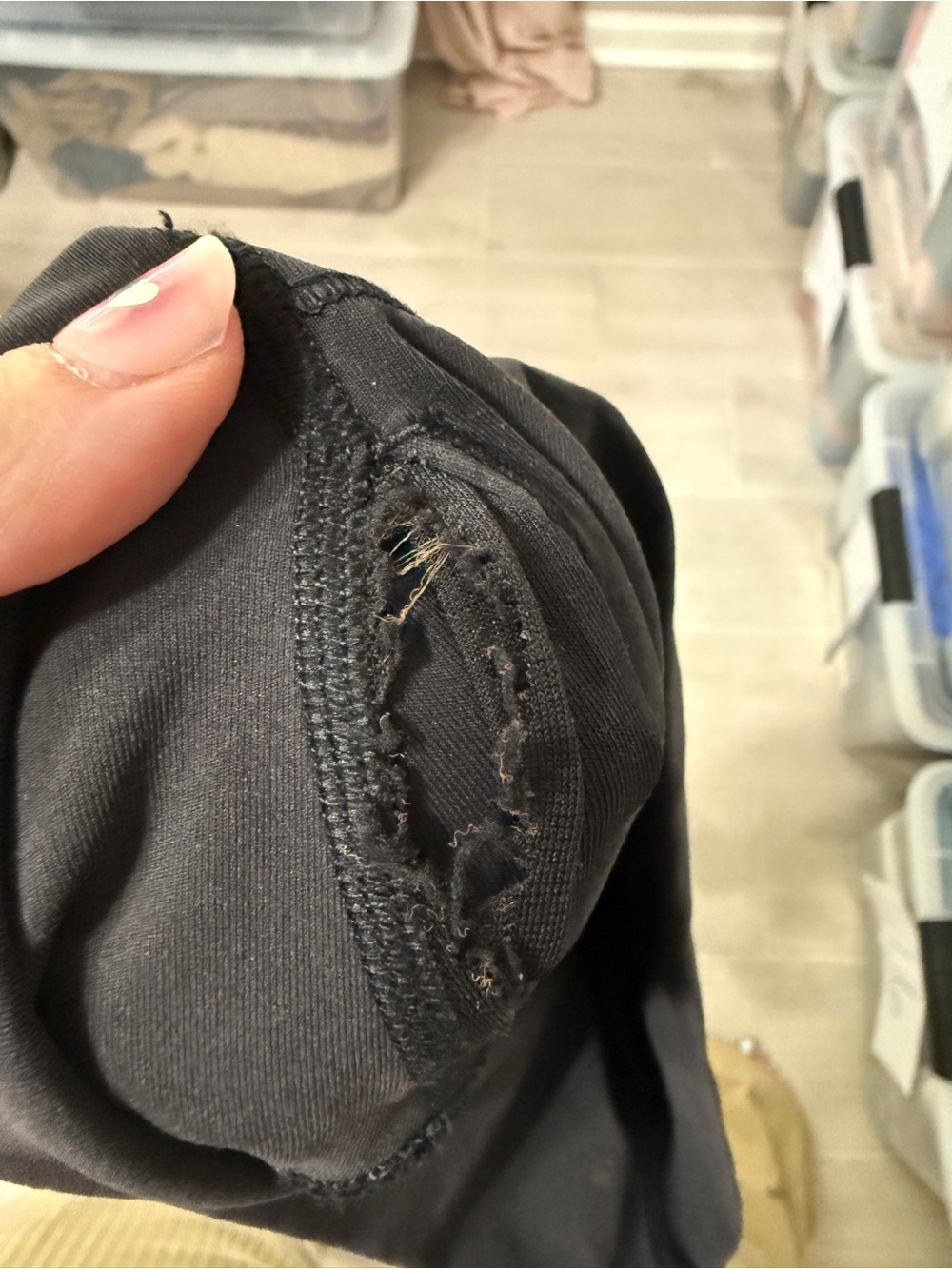 Lululemon Wunder Train High-Rise Crop Leggings in black - Picture 5 of 5